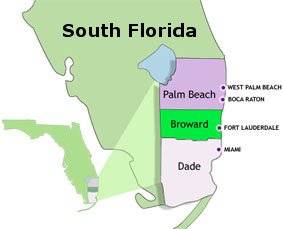 South Florida Map